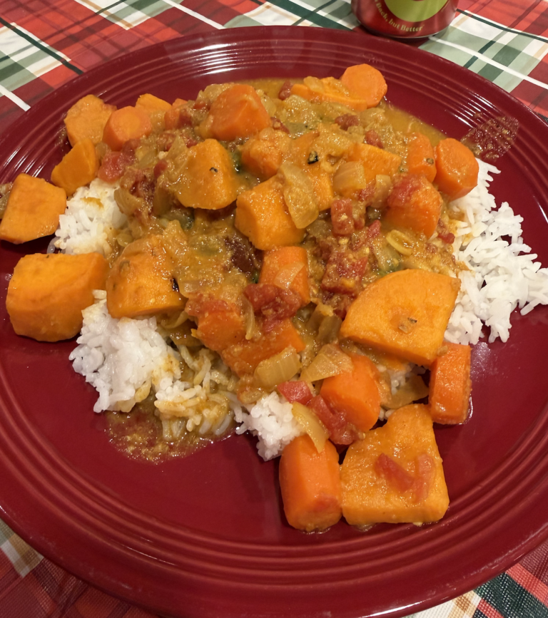 Sweet Potato, Carrot & Peanut Butter Stew: A Cozy One-Pot Comfort Meal