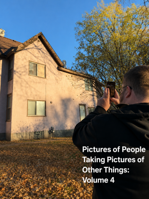 Pictures of People Taking Pictures of Other Things Volume Four NRDLIFE photo zine