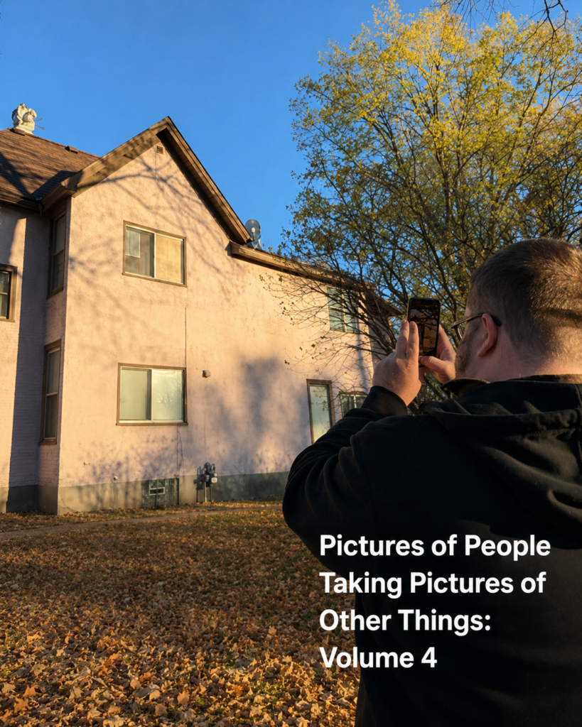 Pictures of People Taking Pictures of Other Things Volume Four NRDLIFE photo zine