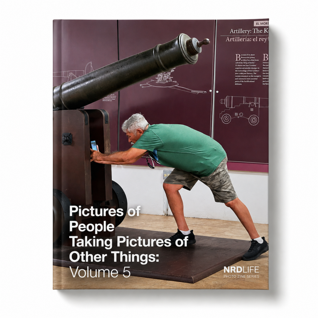 Pictures of People Taking Pictures of Other Things Volume Five NRDLIFE photo zine
